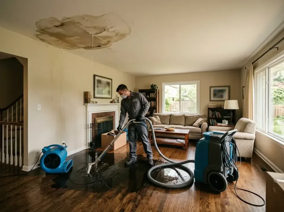 attic-pipe-burst-ceiling-drip-008 — frequently asked questions, Water Damage Restoration & Carpet Care in Hicksville, OH